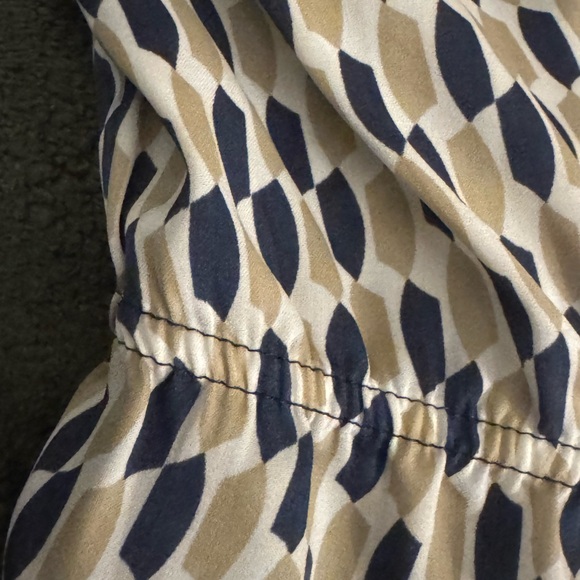 Ann Taylor Geometric Sleeveless Blouse - Picture 8 of 14